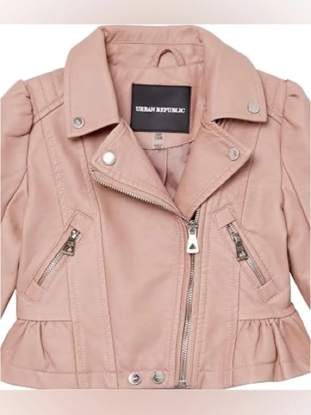 Urban Republic Faux Leather jacket for girls size 4
